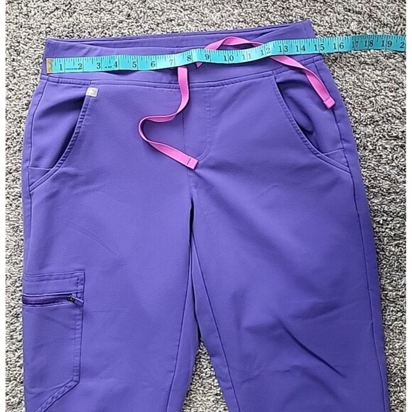 Figs Zamora joggers scrub pants in color amethyst purple size XS Petite length - Picture 7 of 14